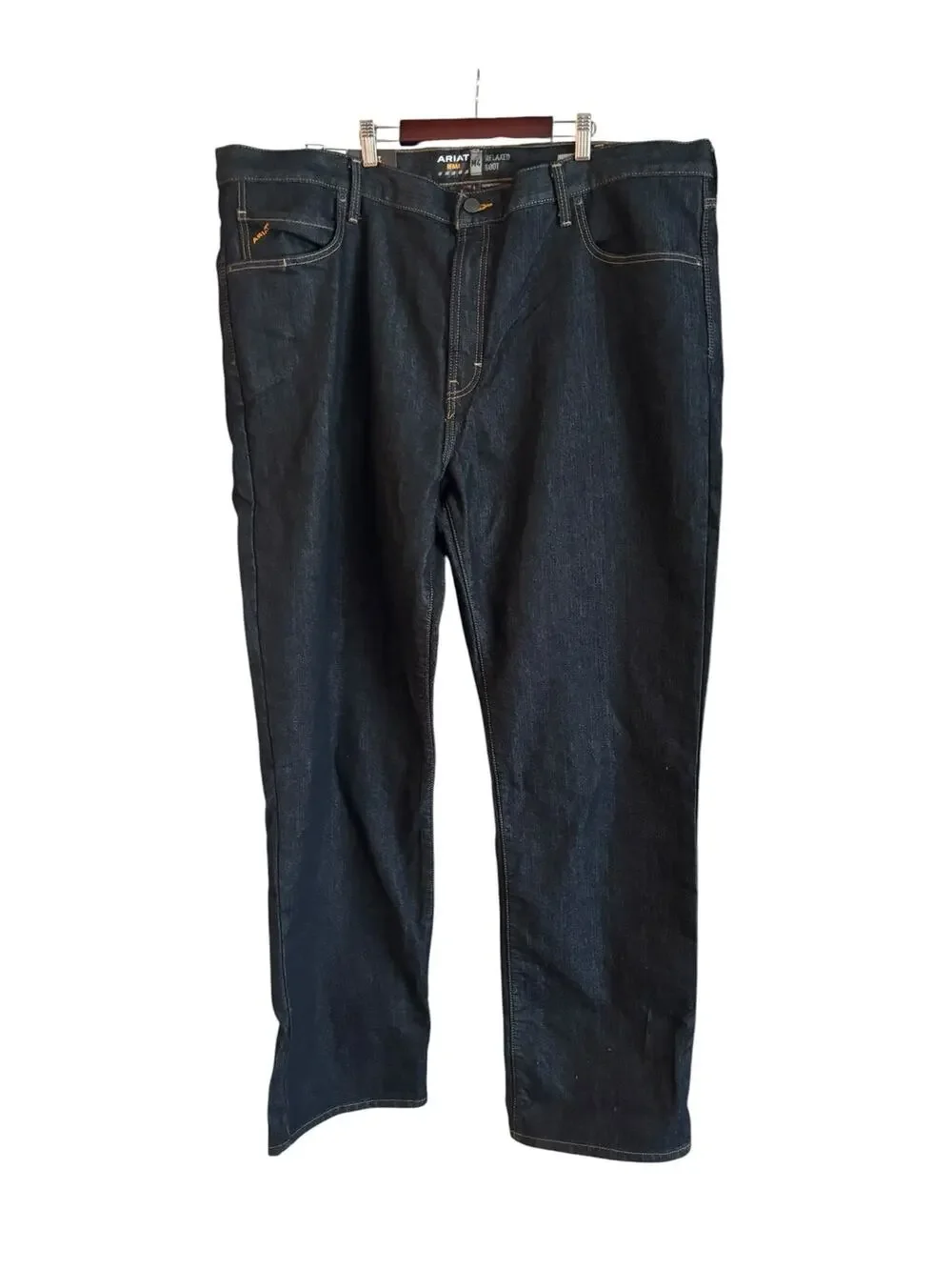 Ariat Work Men’s Rebar M4 Flannel Lined DuraStretch Jeans Size 44 x 36 NWT